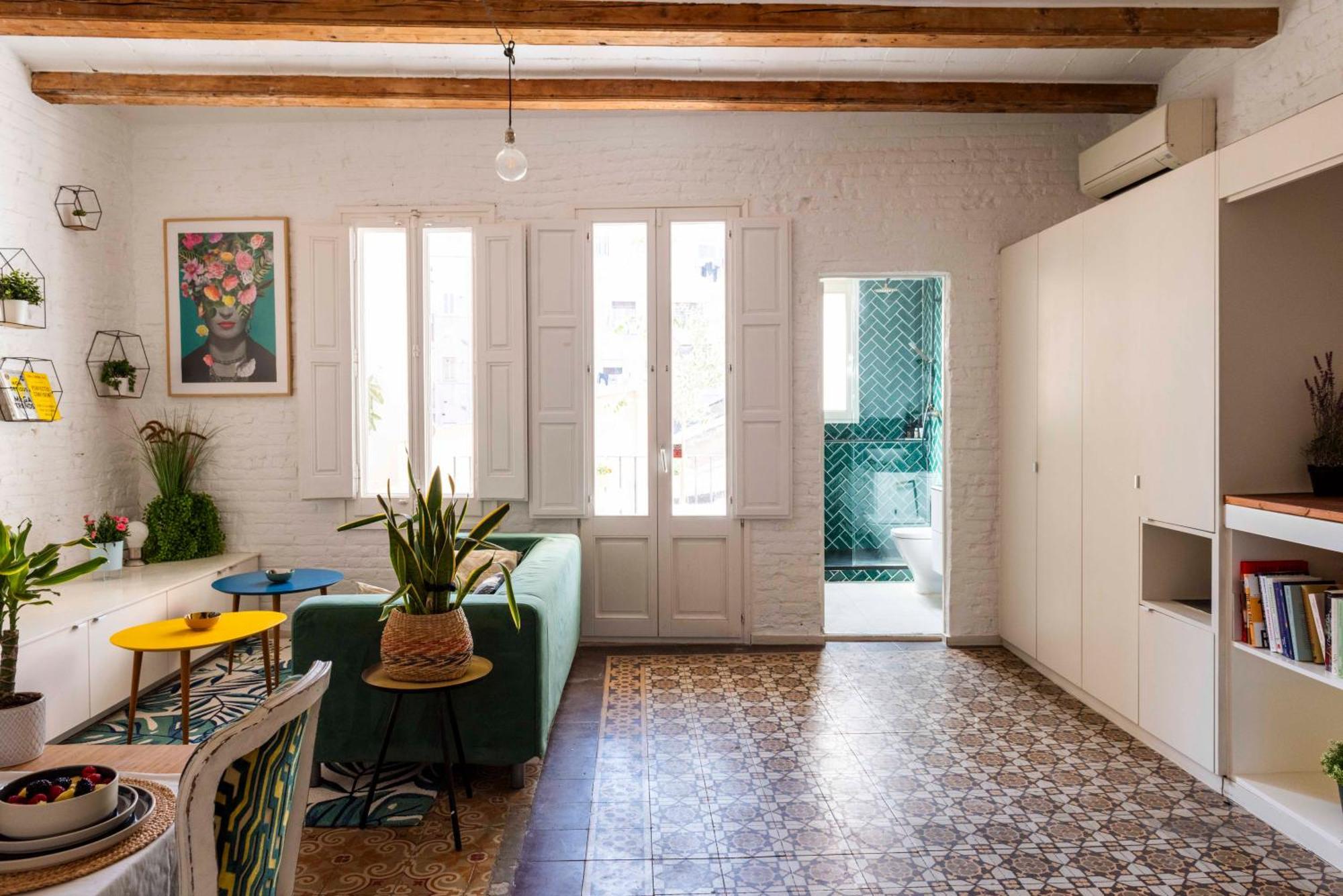 Enchanting 2 Bedroom Flat With Terrace Near Placa Espanya Barcelona Exterior foto